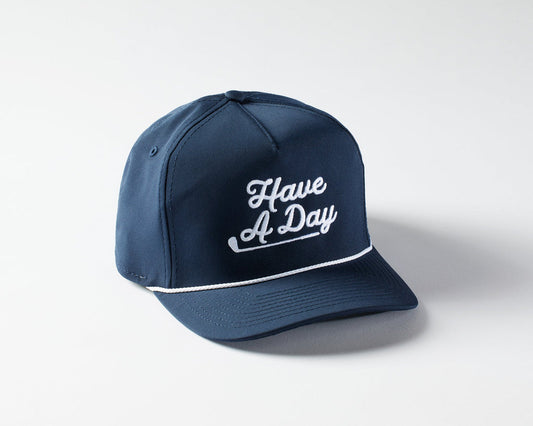Have a Day Navy Rope Hat