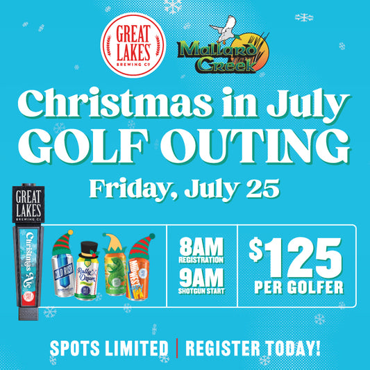 Great Lakes Brewing Co. Christmas in July Golf Outing