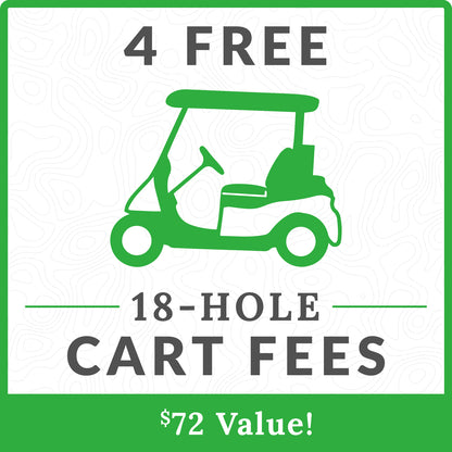 Four Free 18-Hole Cart Fees Renewal Bonus
