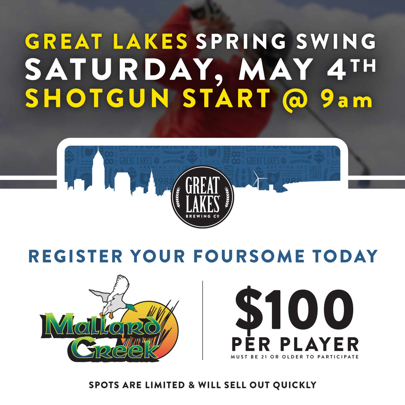 Great Lakes Brewing Co. Spring Swing Golf Outing