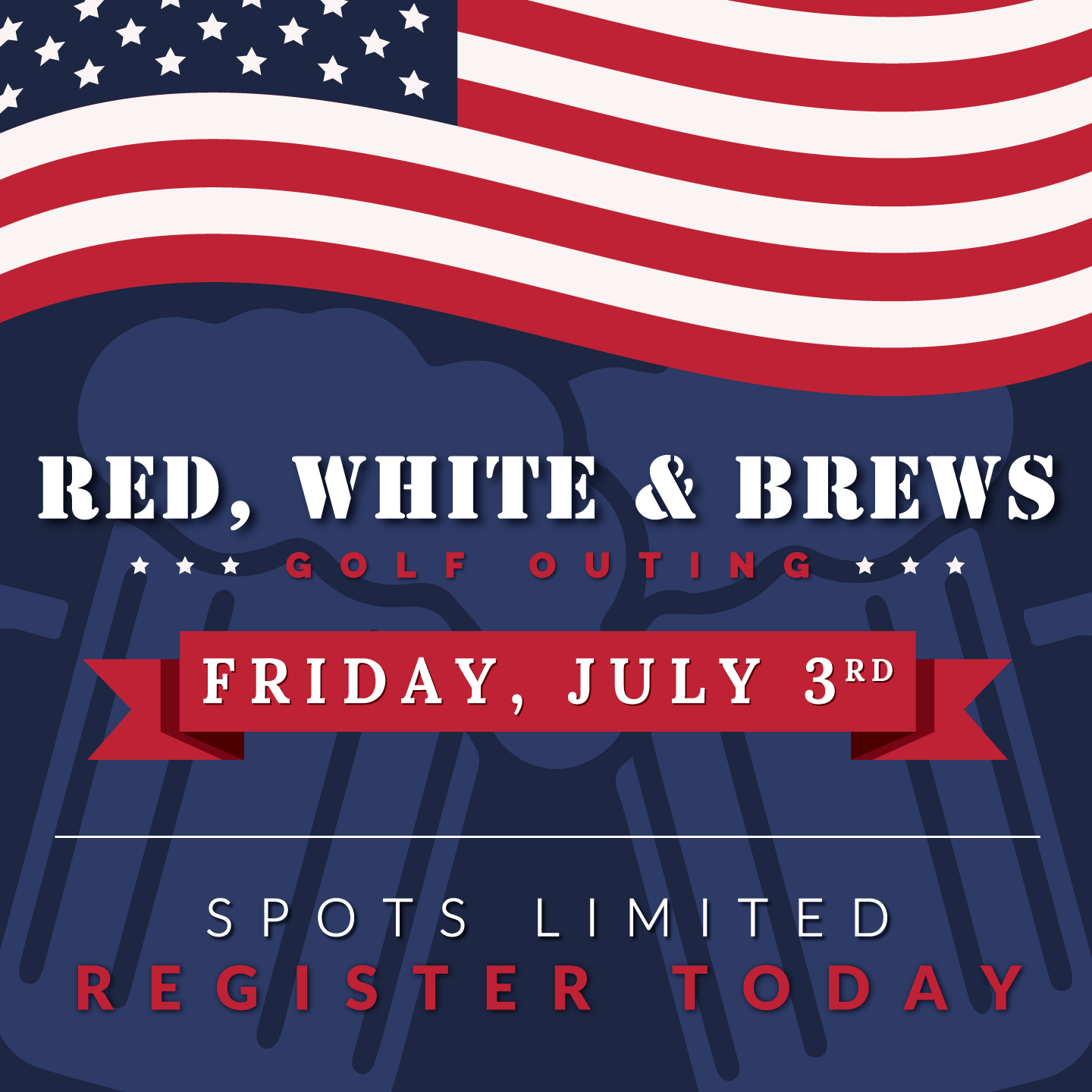 8th Annual Red, White & Brews Golf Outing